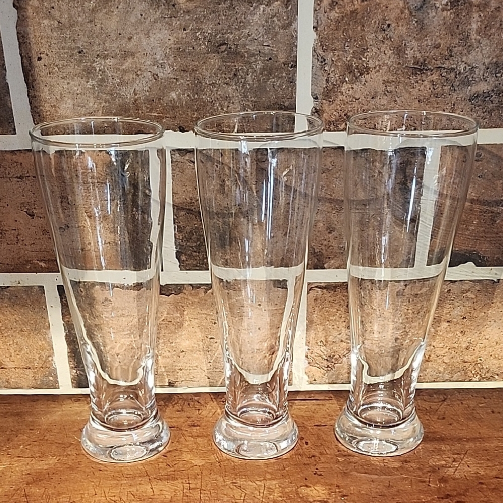 Clear Glass Beer Pilsner Set